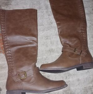 Brown Knee Boots